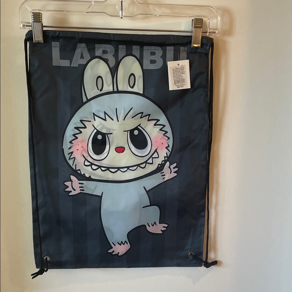 Labubu Drawstring Tote Bag NWT!